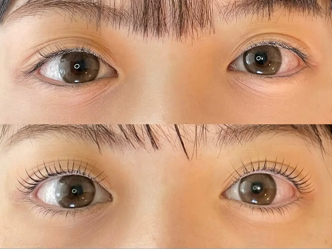 天神まつ毛パーマ上下【5500円✨️】ナチュラルな目元からぱっちり韓国風デザインまでお任せ下さいの写真