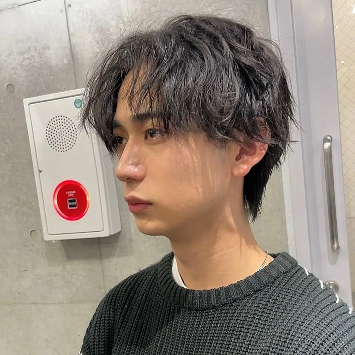 パーマ メンズ カット パーマ メンズパーマの達人 KAITOのヘアスタイル