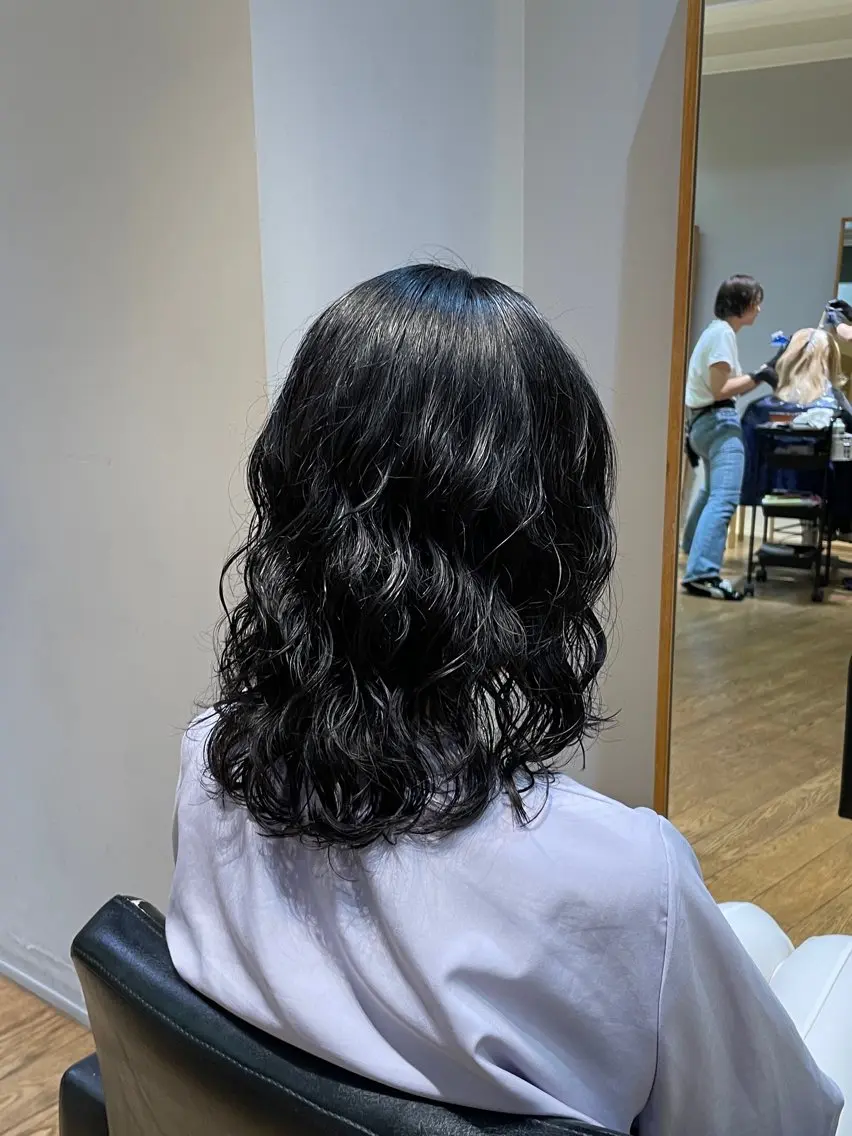 cut perm🌀の写真