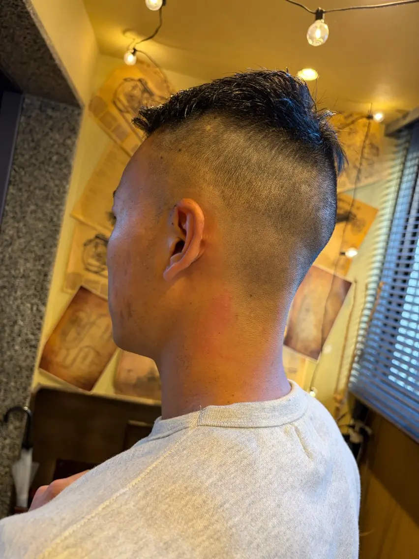 ショート ヘアアレンジ メンズ カット 大内 舜介のヘアスタイル