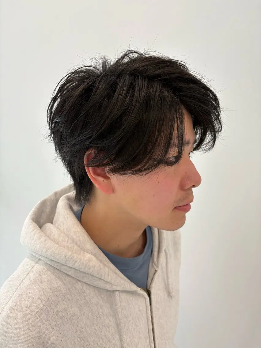メンズ moi Blanc/ Aoyagiのヘアスタイル