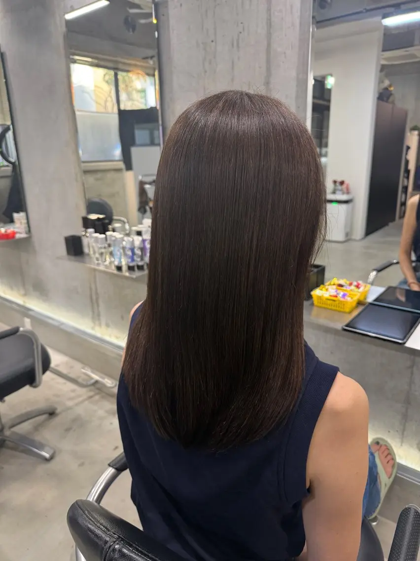 カラー ヘアカラー ゆず 新丸子/  武蔵小杉のヘアスタイル