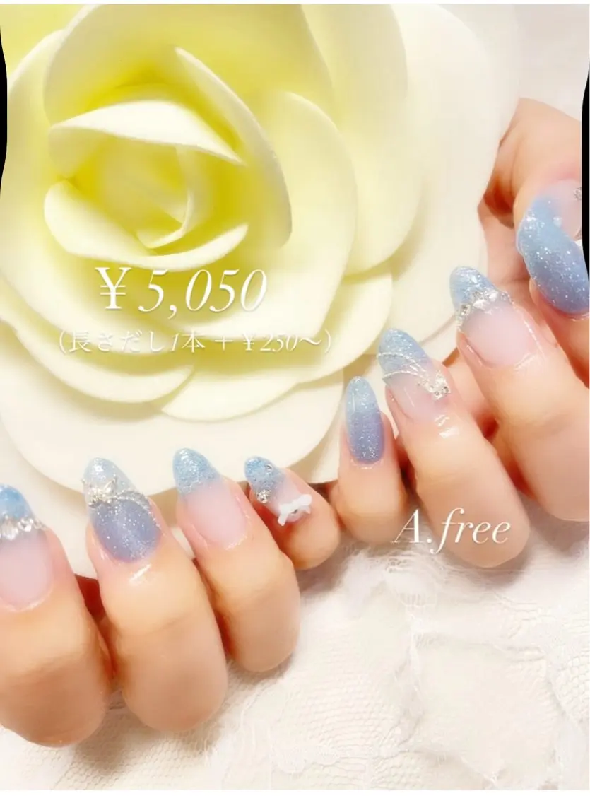 ネイル ジェルネイル A.free✧*｡ アレルギー対応✧*｡のネイルデザイン
