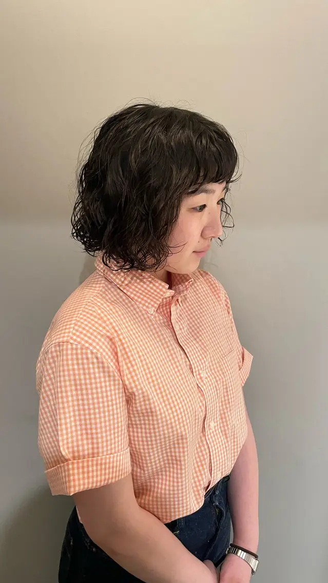 ミディアム パーマ 原宿/ケパーマ 🧺ユウマのヘアスタイル