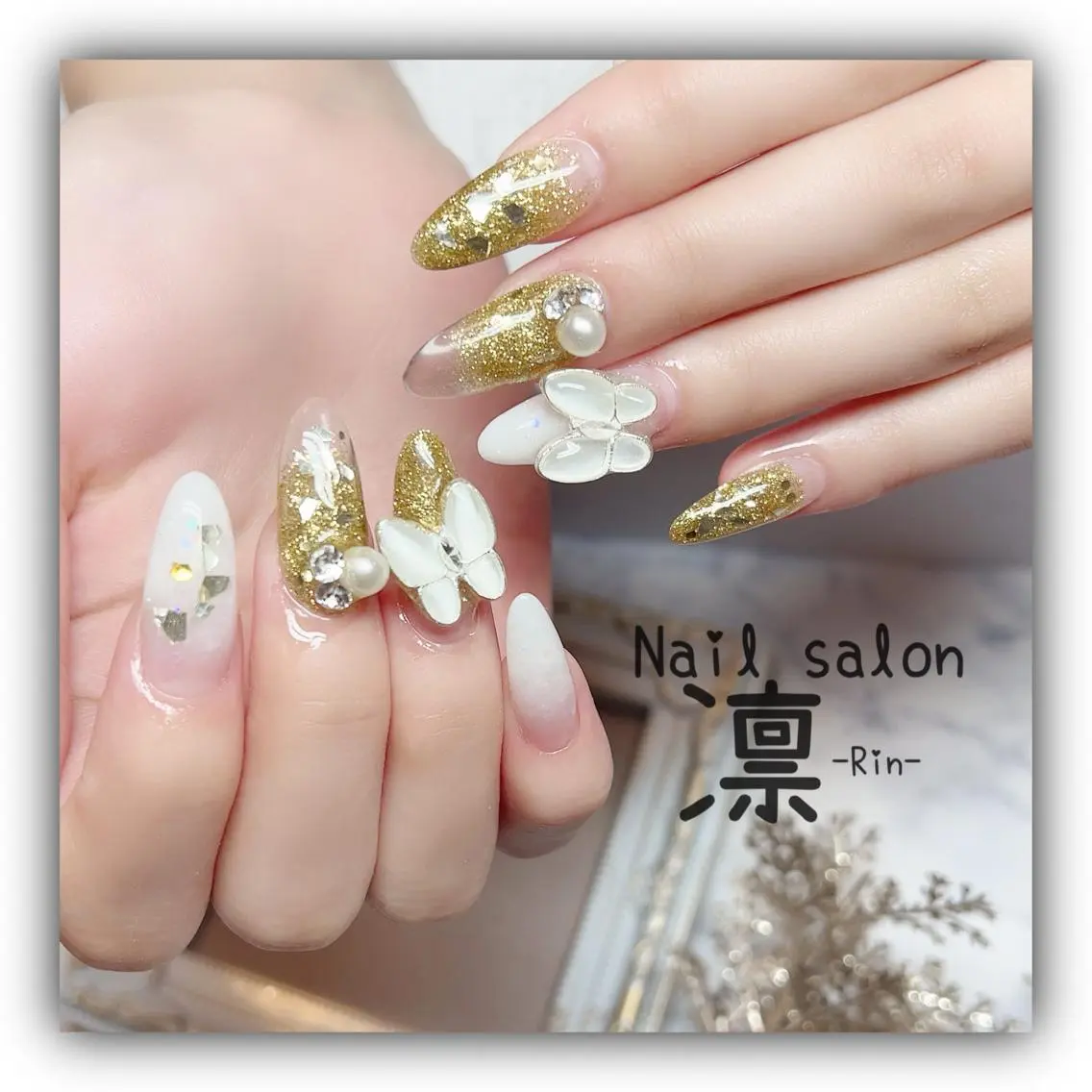 ネイル スカルプネイル private salon凛のネイルデザイン