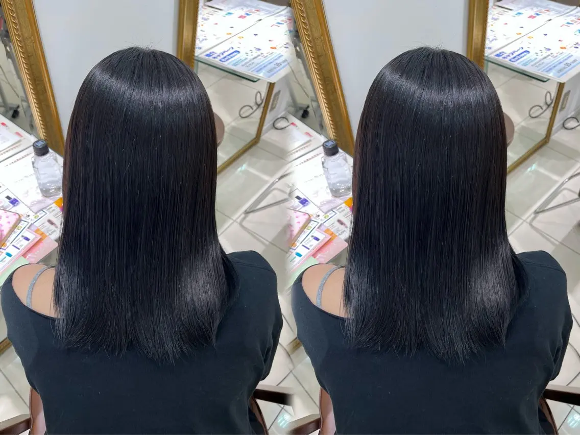 セミロング 縮毛矯正 縮毛矯正 巻ける🫧縮毛矯正 💞はな🎀のヘアスタイル