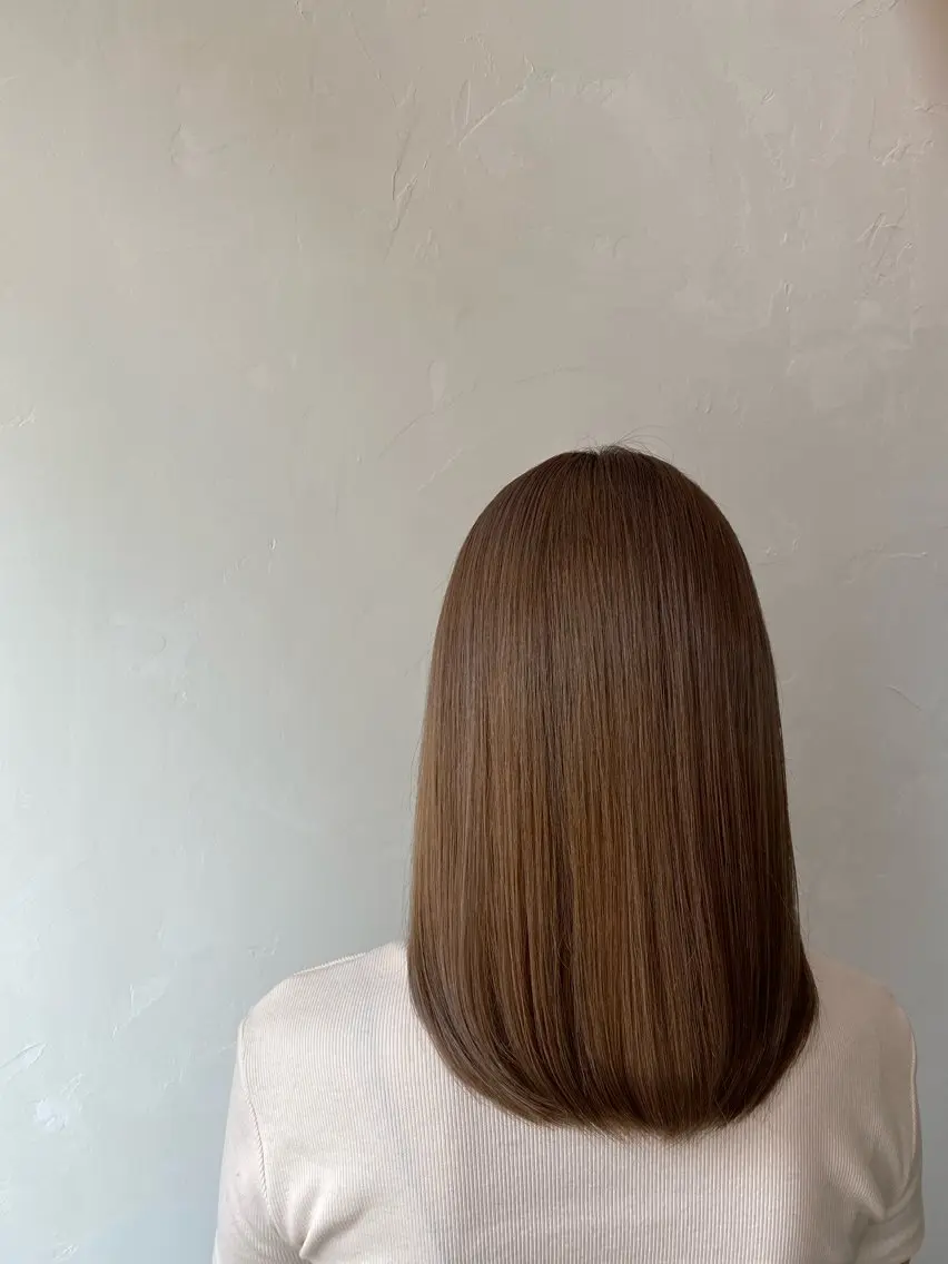 セミロング カラー ヘアーサロン アルカンシエルのヘアスタイル