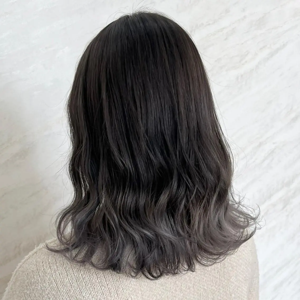ミディアム カラー 顔周りカット/透明感 カラー🤍大塚蛍のヘアスタイル