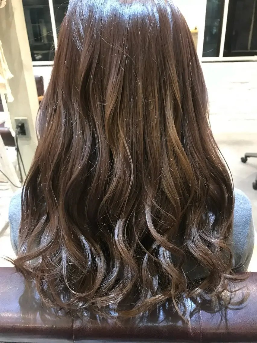 ロング カラー 塚本 昂のヘアスタイル