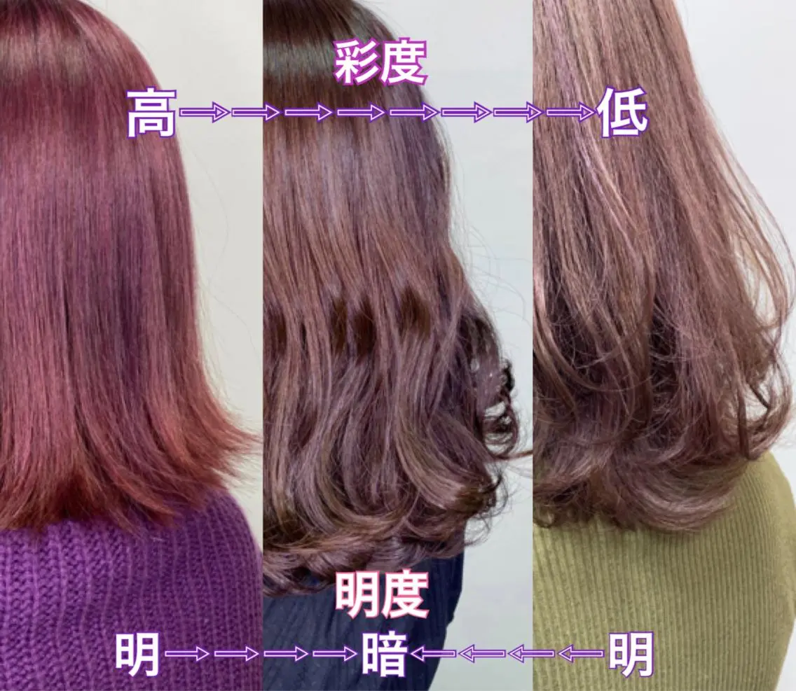 ミディアム レイヤー/艶髪カラー 森本くるみのヘアスタイル
