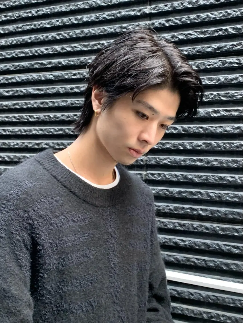 パーマ メンズ カット パーマ 佐藤大翔🌐縮毛矯正 🌐メンズパーマのヘアスタイル