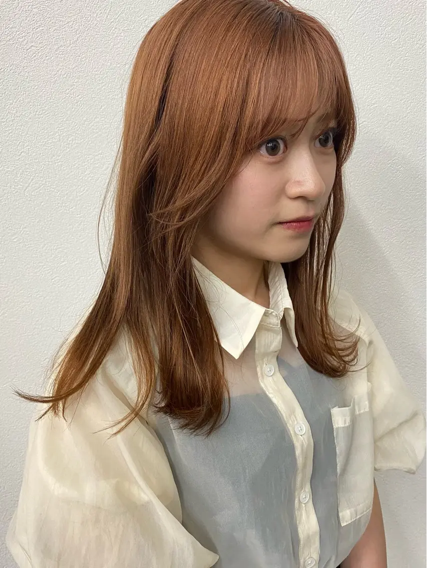透明感抜群アディクシーカラー＋カット＋オージュアクイックトリートメントの写真