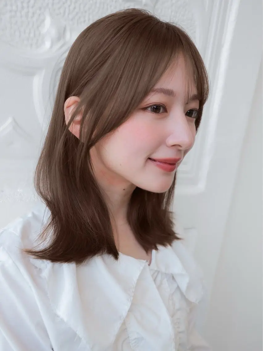【新規様限定価格🔰🩵似合わせカット➕艶マグネットカラー🫧➕魔法のマイクロバブル💫】の写真