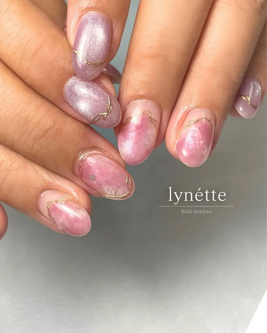 ネイル ニュアンスネイル lynétte 那覇ネイルサロンのネイルデザイン