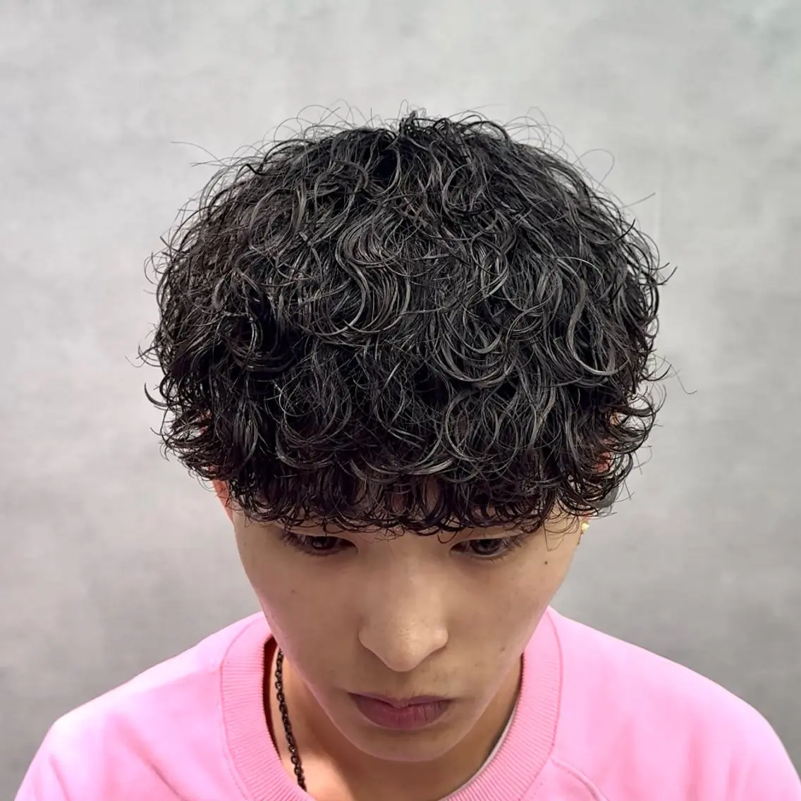 パーマ パーマ カンダ ケイタのヘアスタイル