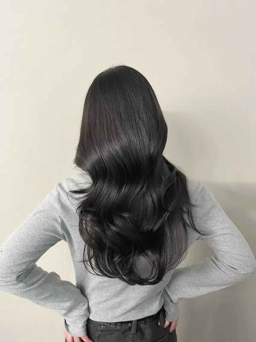 ロング カラー ヘアアレンジ ヘアカラー Ayuri♡トレンド レイヤー/盛れヘアのヘアスタイル