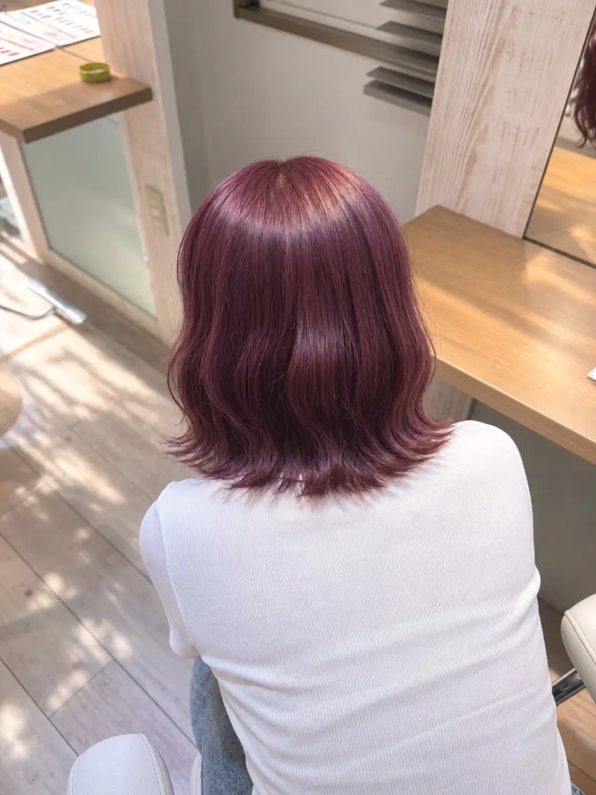 カラー ヘアカラー cie ヒナタのヘアスタイル