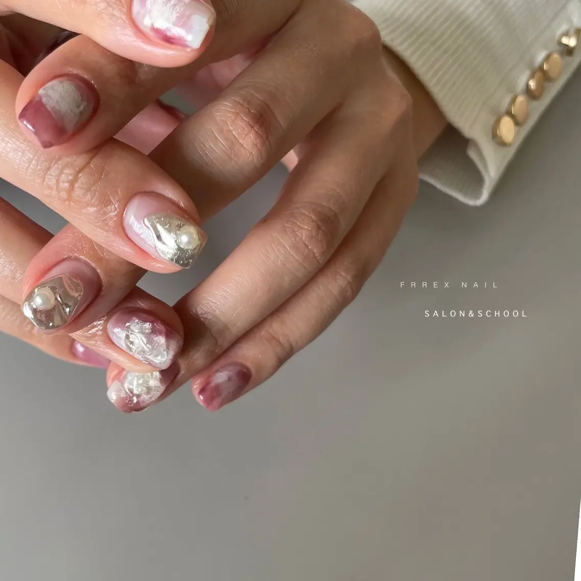 ネイル ハンドネイル ハンドケア freex nail /ニュアンス/個性派のネイルデザイン