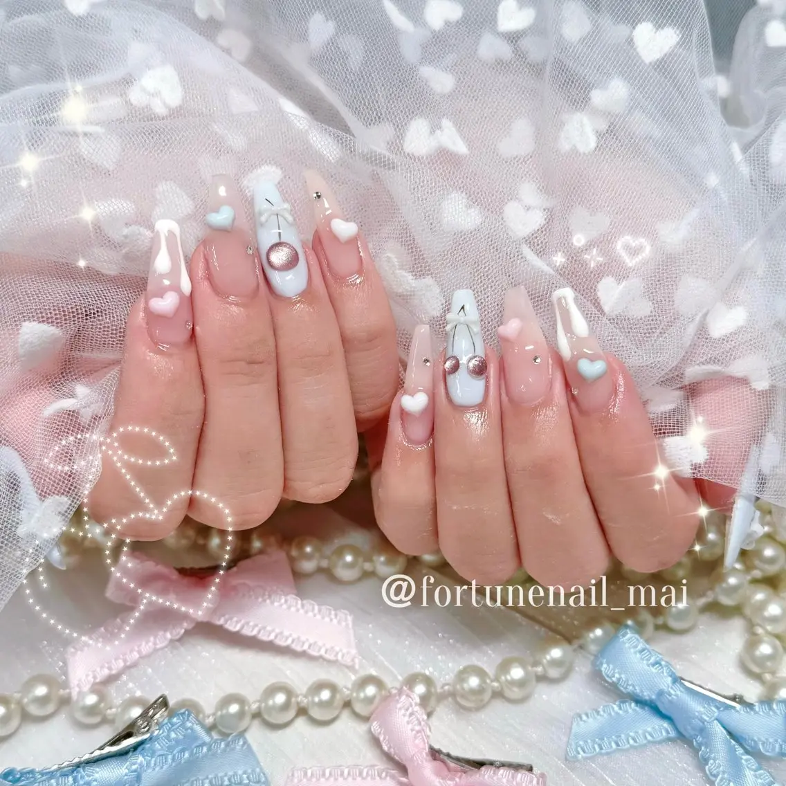ネイル ハンドネイル 🎀Mai 🎀最短9/7✩.のネイルデザイン
