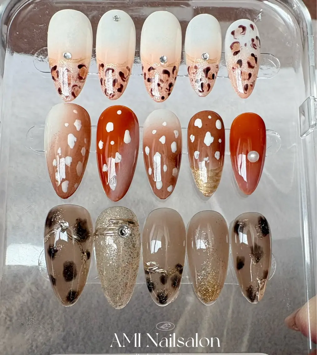 ミディアム ハンドネイル AMI Nailsalonのネイルデザイン