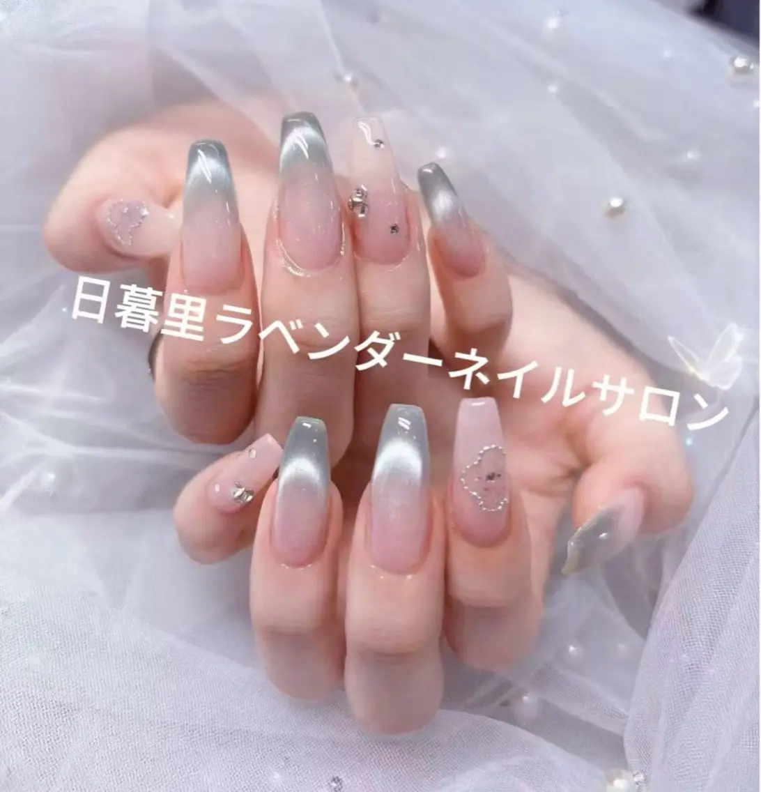 ネイル ラベンダー💖日暮里 ルル💖ネイルのネイルデザイン