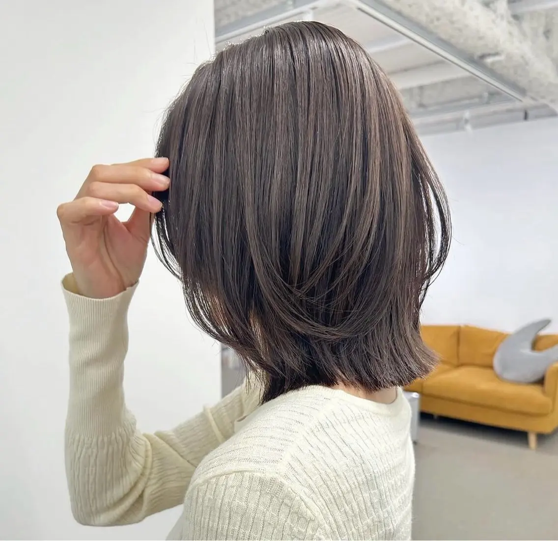 カラー ヘアカラー 松本 ゆらのヘアスタイル