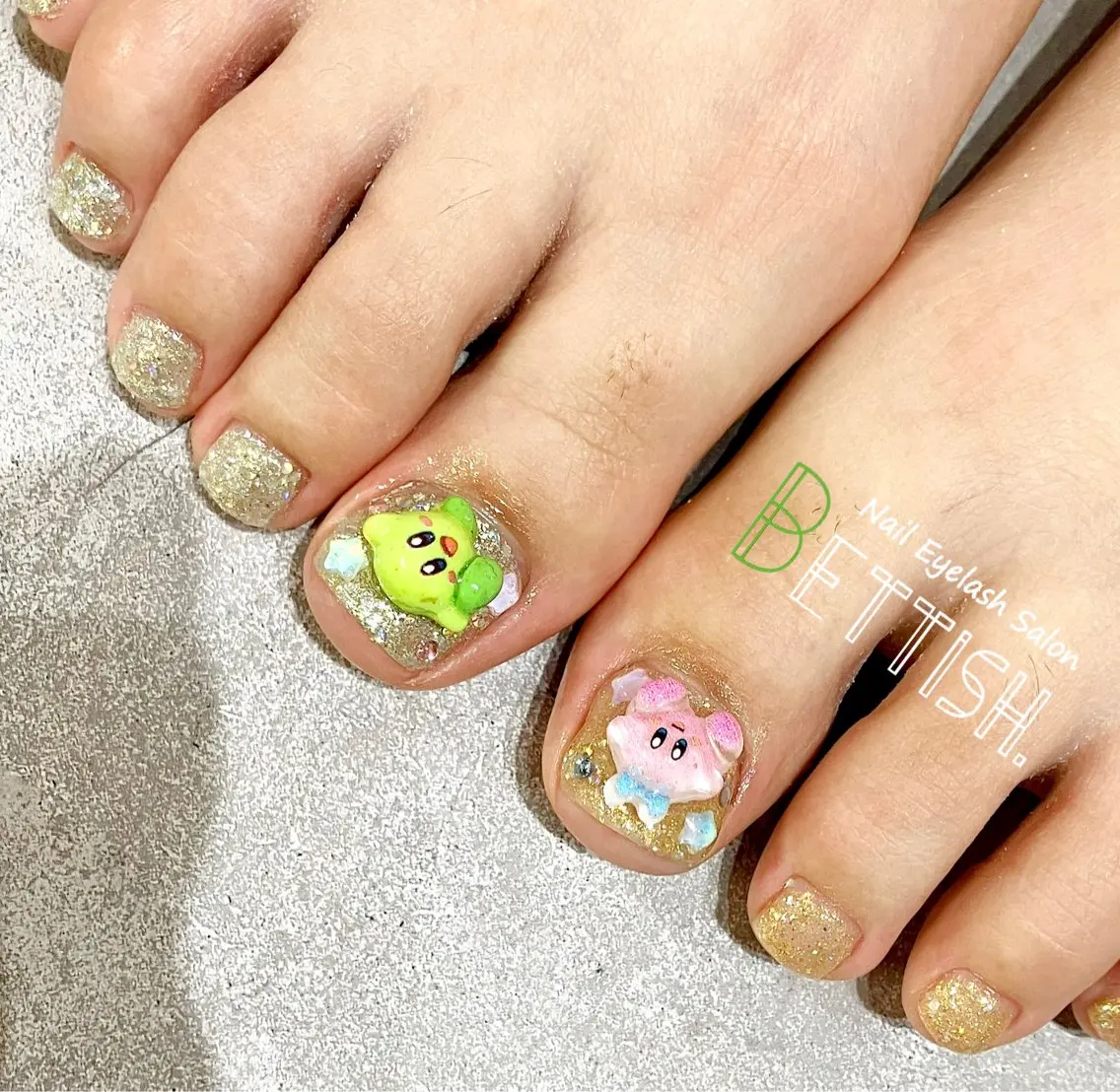 ネイル フットネイル BETTISH. KUMIKO☺︎︎のネイルデザイン