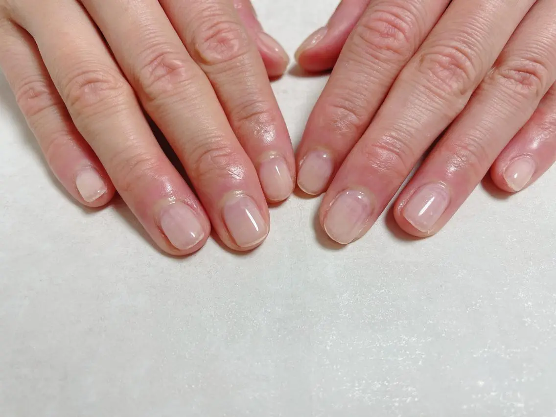 ネイル オーロラネイル クリアネイル フラワーネイル フットネイル フレンチネイル ハンドネイル mogunail &blowのネイルデザイン