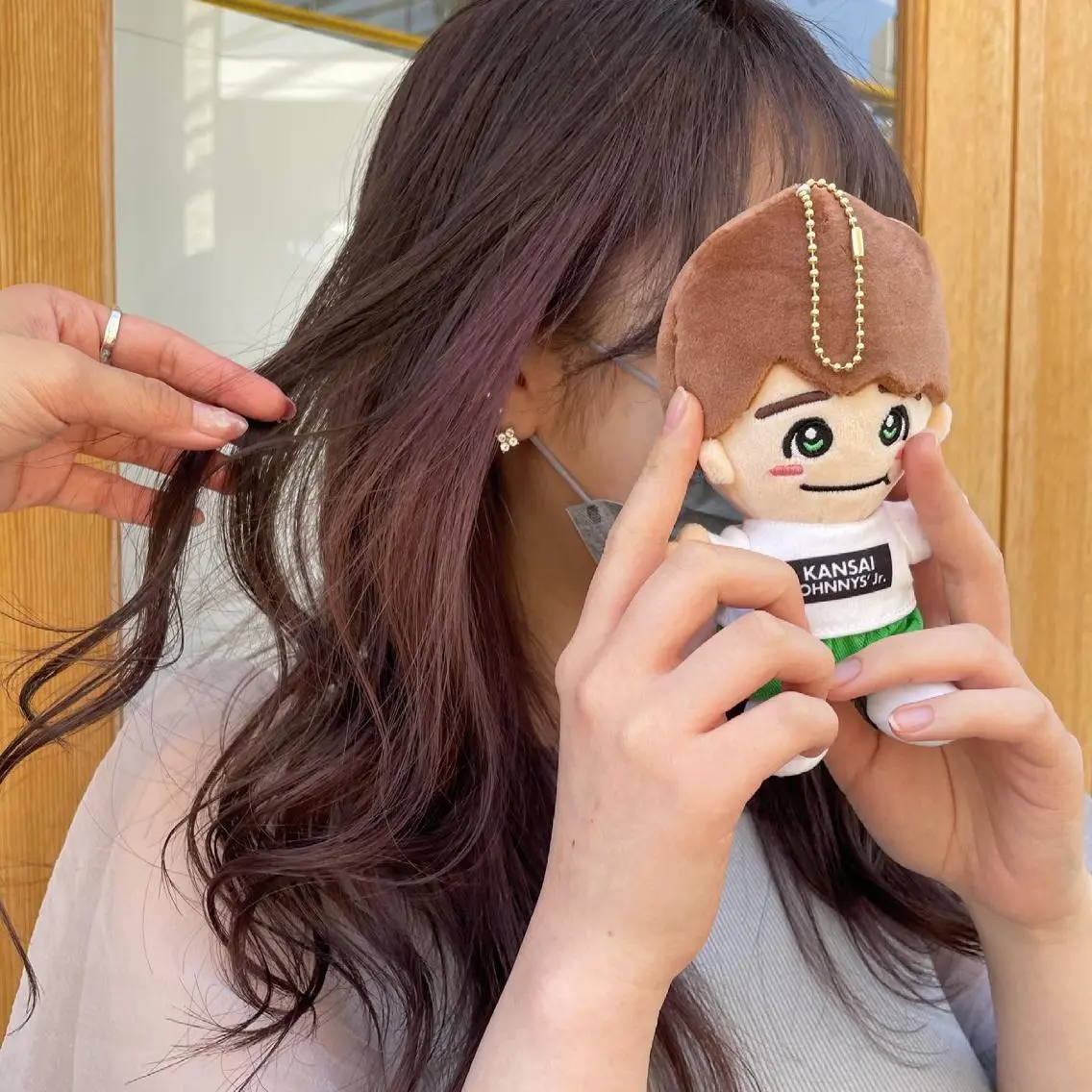 ミディアム カラー ヘアアレンジ REONA🪽✨薬院 レイヤーカット🫧のヘアスタイル