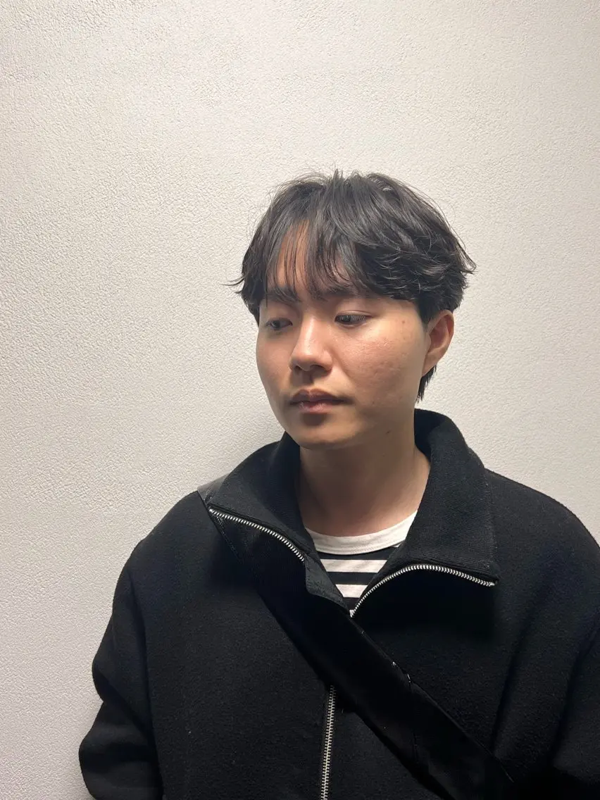 ショート Ryosuke 癖毛の方大募集のヘアスタイル