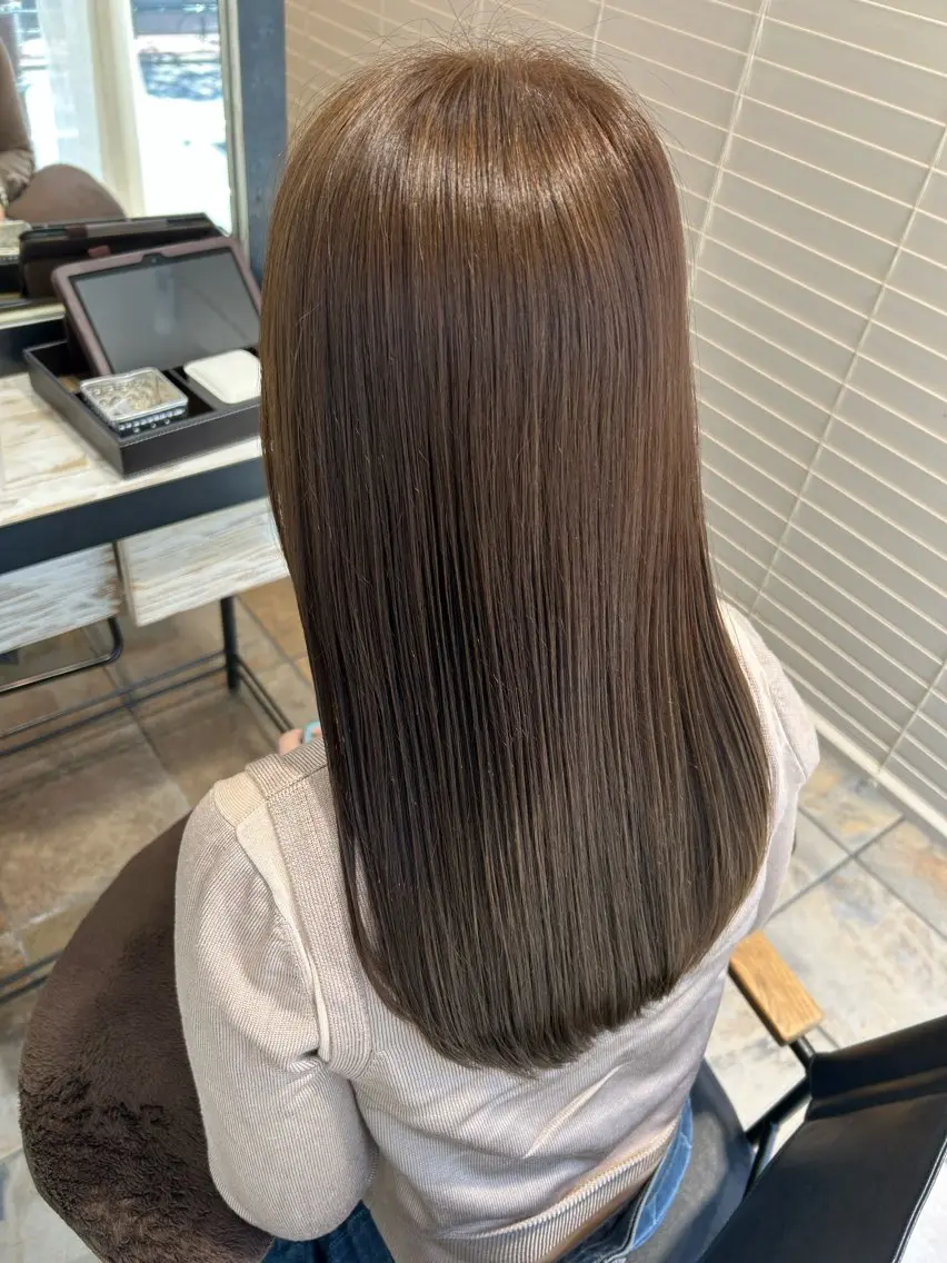 ロング カラー カット トリートメント 池袋/髪質改善/ 艶カラー/koikiのヘアスタイル