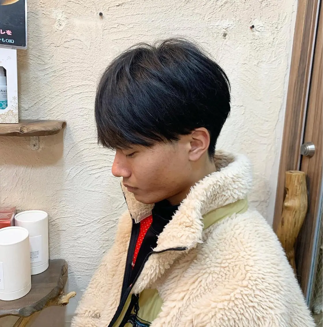 ショート メンズ 七原 海夕のヘアスタイル