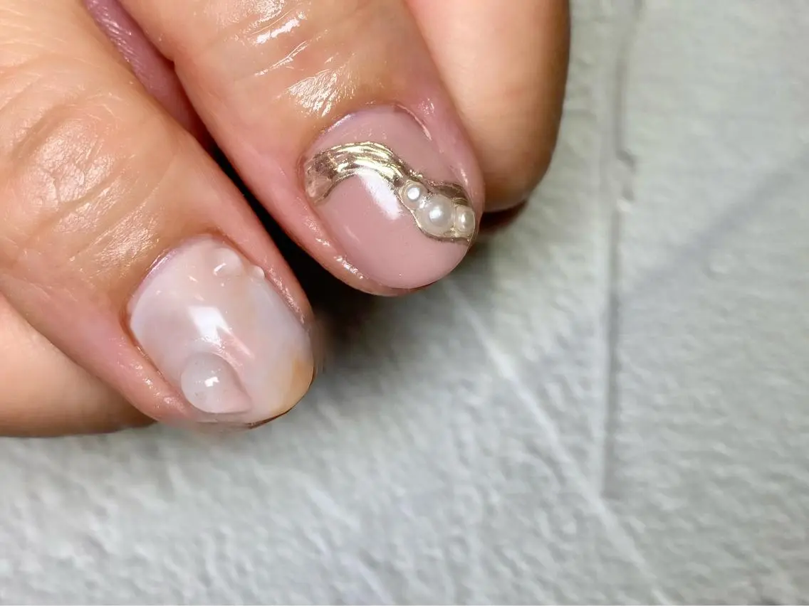 ネイル ハンドネイル L'ecrin 田中のネイルデザイン
