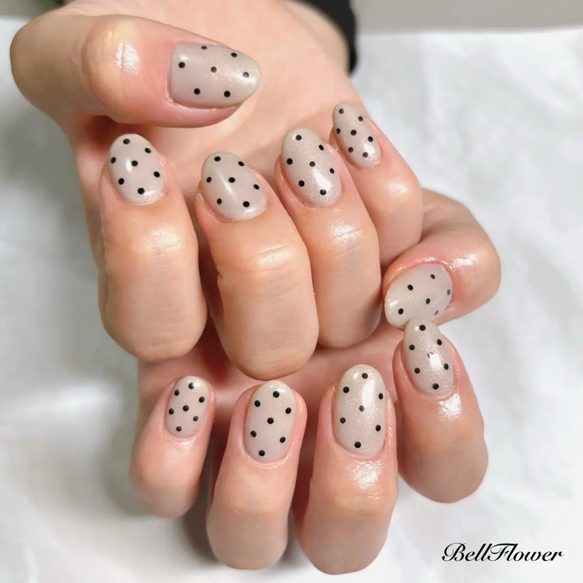 ネイル ハンドネイル Bell Flowerのネイルデザイン
