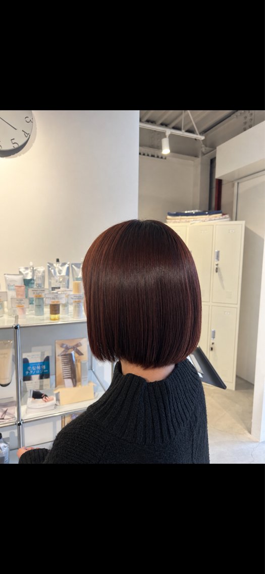 カラー ヘアカラー Giness 白木彩音のヘアスタイル