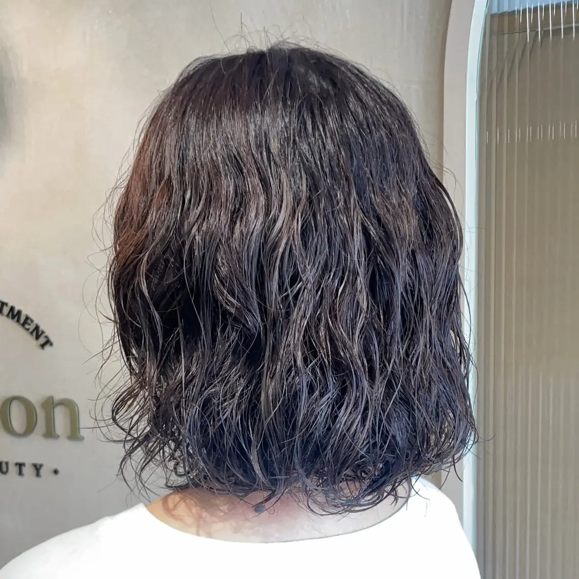 ミディアム カラー パーマ カット ヘアカラー パーマ トリートメント 黒坂 唯奈 /パーマ･ボブ特化のヘアスタイル