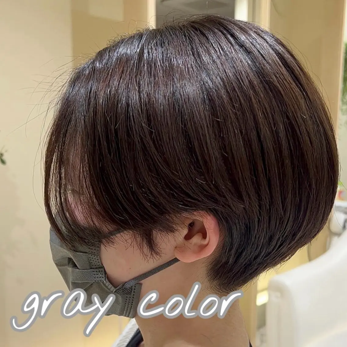 ショート ショートヘア 小寺 柚初のヘアスタイル