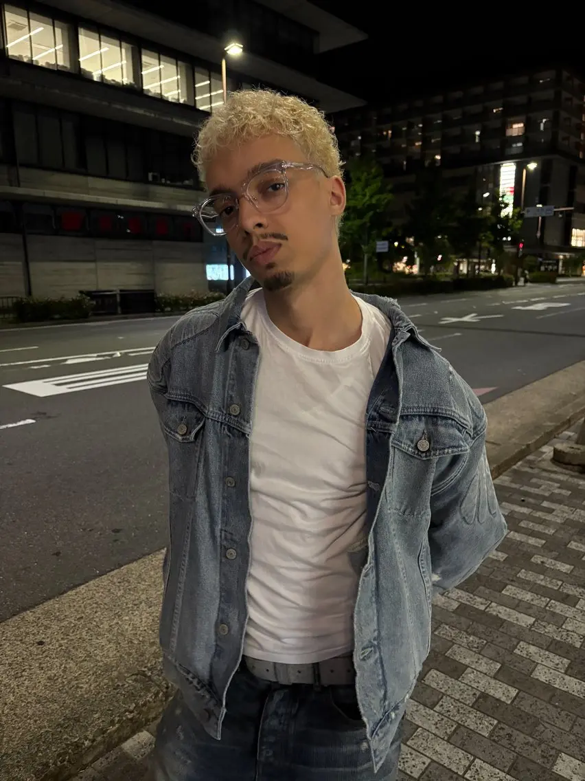 カラー ブリーチ りく 海外ヘアー オシャレのヘアスタイル