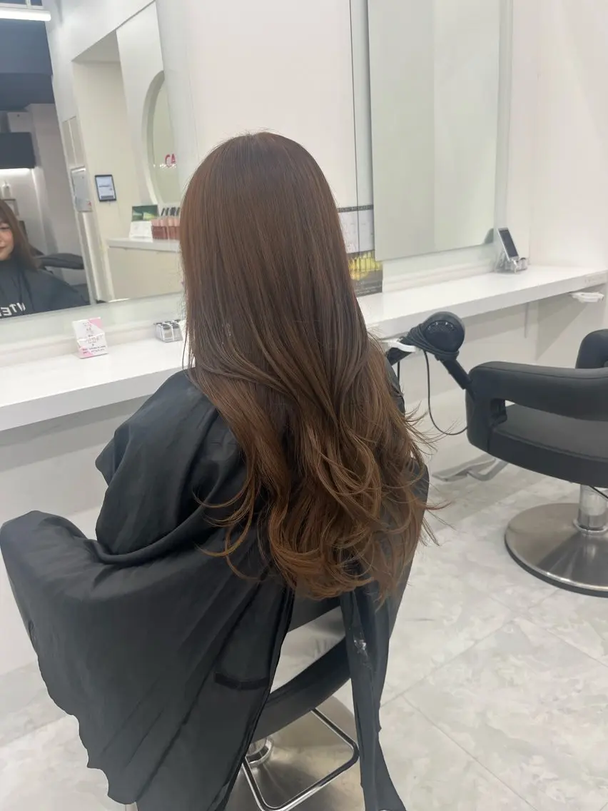 カラー ヘアカラー トリートメント ヘッドスパ ヘアセット 🤎レイヤー/ダブル カラー/FUKA🤎のヘアスタイル