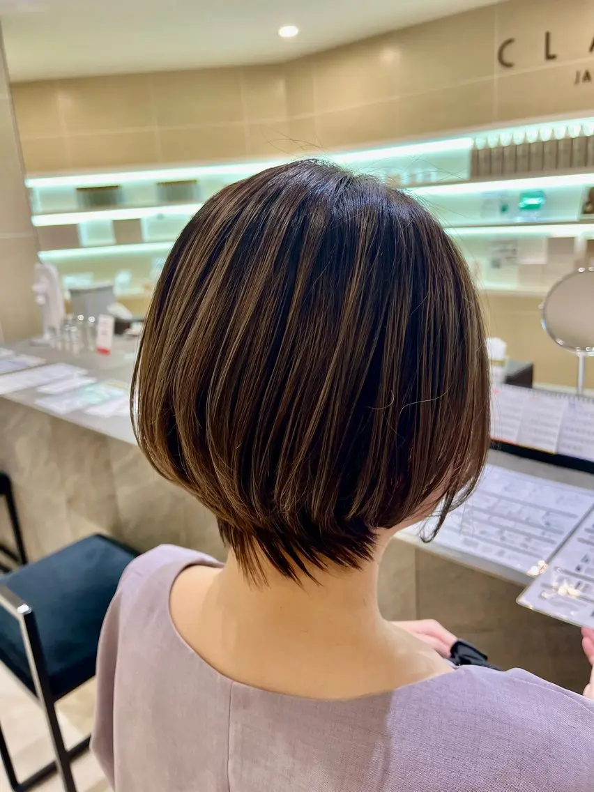 【大人女性♪】リタッチカラー+カット+髪質改善トリートメント¥6,000の写真