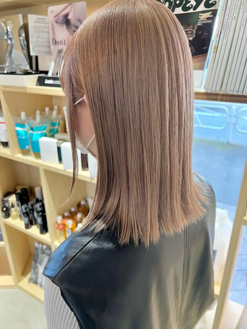 🎉【ホームケア付き】ミニモ限定🎉カット+硬毛軟化トリートメント+カラーの写真