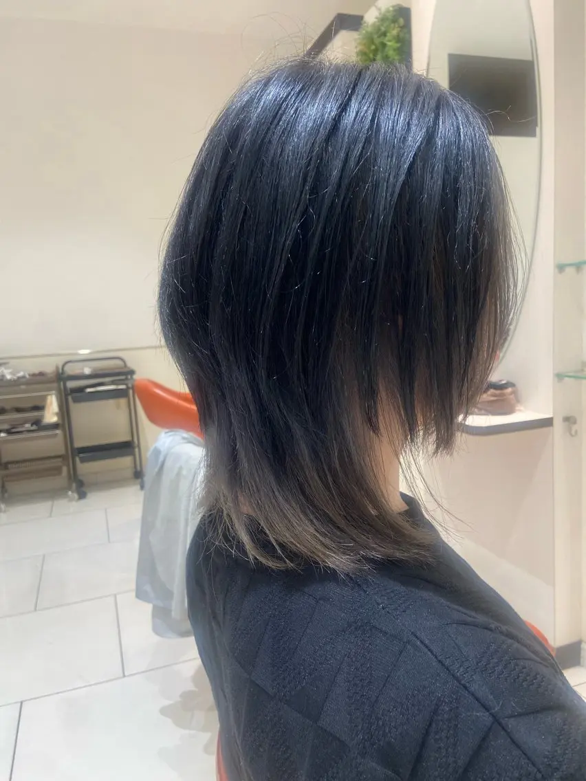 ショート ウルフカット daisuke 博多駅から徒歩2分のヘアスタイル