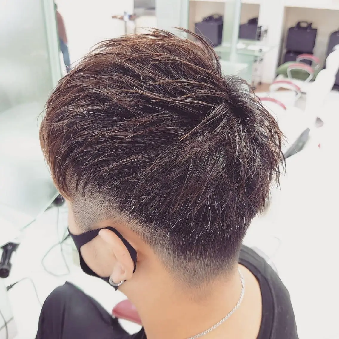 ショート ヘアアレンジ メンズ 刈り上げ ショートヘア 🐺デザインウルフ / 一ノ瀬 凌🐺のヘアスタイル