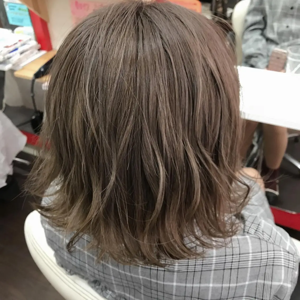 ミディアム 櫻井 なんなのヘアスタイル