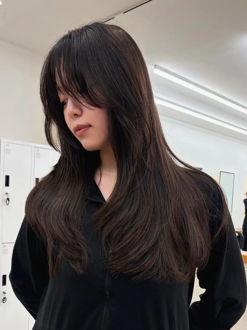 ロング くろかわ まいのヘアスタイル