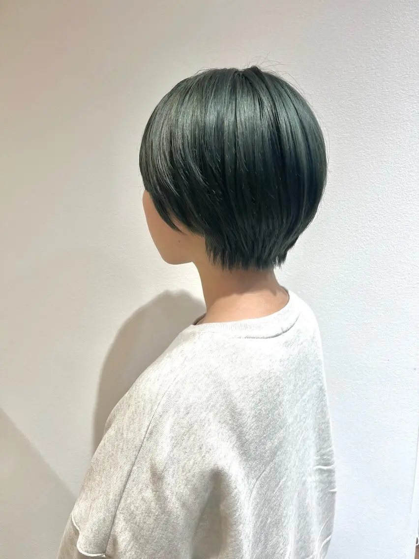 ショート 丸みショート ショートヘア 加納千華 /ボブ/ぱつっとボブのヘアスタイル