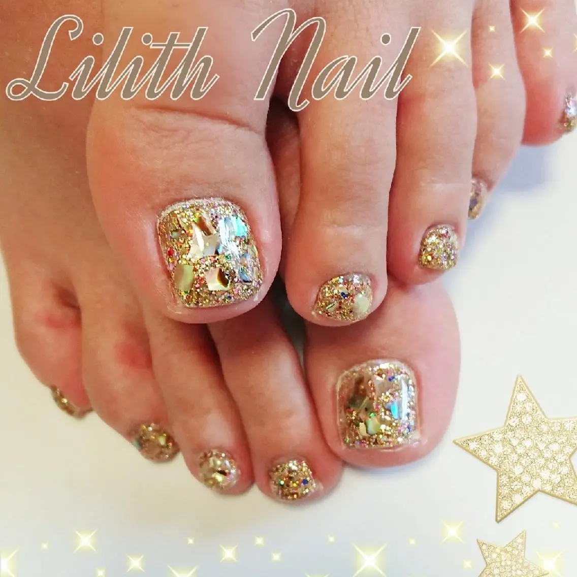 ネイル フットネイル Lilith Nailのネイルデザイン