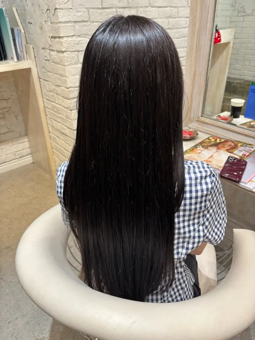 カラー ヘアカラー トリートメント カラーモデル募集中 ‬ユイ🎀のヘアスタイル