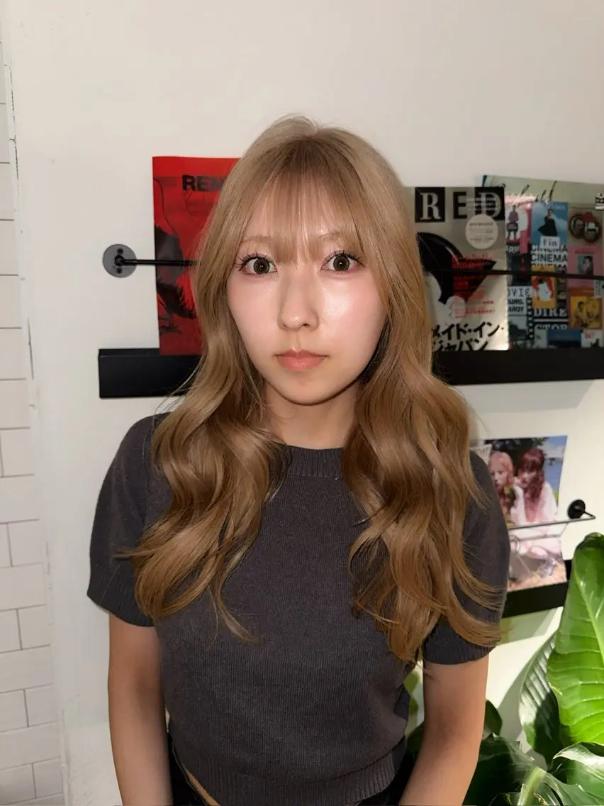 カラー 原宿デザインカラー★ チェウォンのヘアスタイル