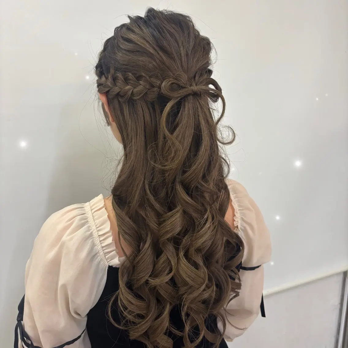 ロング ヘアセット さくら 🌸エクステのヘアスタイル